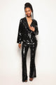 Blazer Bordado Sole - Preto Blazer Joulik 