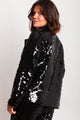 Blazer Bordado Sole - Preto Blazer Joulik 
