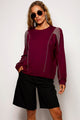 Blusa Bordada Blake - Vinho Blusa Joulik 