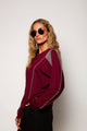 Blusa Bordada Blake - Vinho Blusa Joulik 