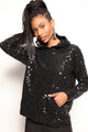 Blusa Capuz Luna - Preto Blusa Joulik 