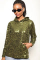 Blusa Capuz Luna - Verde Musgo Blusa Joulik 