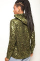 Blusa Capuz Luna - Verde Musgo Blusa Joulik 