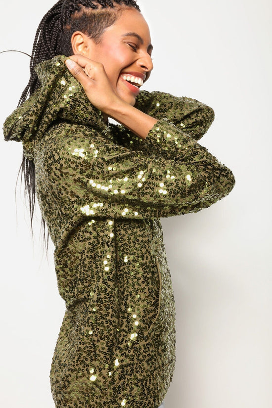 Blusa Capuz Luna - Verde Musgo Blusa Joulik 