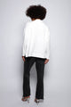Blusa Manga Longa Bordada Lily Off White Blusa Joulik 