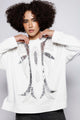 Blusa Manga Longa Bordada Lily Off White Blusa Joulik 