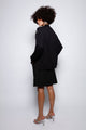 Blusa Manga Longa Bordada Lily Preto Blusa Joulik 