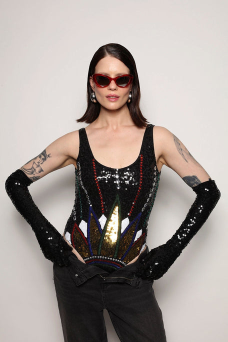 Body Bordado Jam - Preto ARRUMAR SKU ESTOQUE E OUTROS Body Joulik 