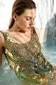 Body Bordado Lumi Dourado Body Joulik 