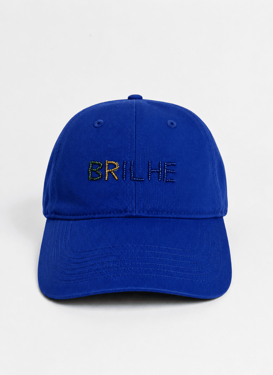 Boné Bordado Brilhe Brasil Acessórios Joulik 