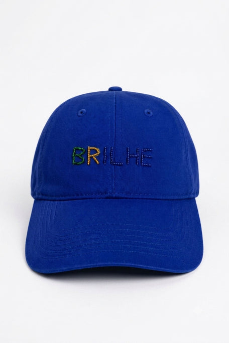 Boné Bordado Brilhe Brasil Acessórios Joulik 