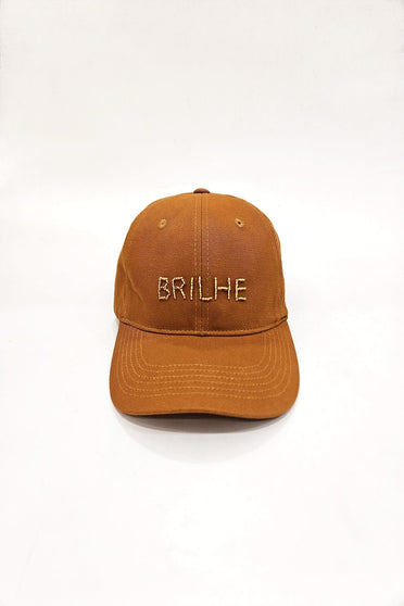 Bone Bordado Brilhe - Caramelo Acessórios Joulik 