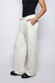 Calça Reta Bordada Luna Off White Calça Joulik 