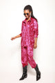 Camisa De Veludo Domenica - Magenta Camisa Joulik 