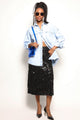 Camisa Jeans Basik - Azul Claro Camisa Joulik 
