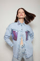 Camisa Jeans Bolso Gama Camisa Joulik 