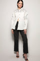 Camisa Sarja Bordada Spot - Off White Camisa Joulik 
