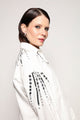 Camisa Sarja Bordada Spot - Off White Camisa Joulik 