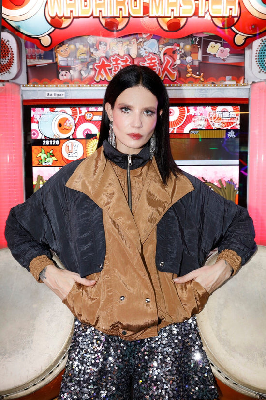 Jaqueta Bomber Brec - Preto Jaqueta Joulik 