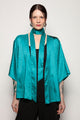 Kimono Bordado Grou - Verde Kimono Joulik 