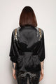 Kimono Bordado Isle - Preto Kimono Joulik 