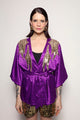 Kimono Bordado Isle - Roxo Kimono Joulik 