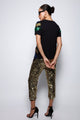 T-shirt Bordada BR Preto T-Shirt Joulik 