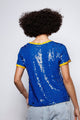 T-shirt Bordada Brasil Azul T-Shirt Joulik 