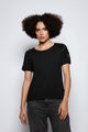 T-shirt Bordada Lily Preto Joulik 