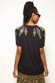 T-shirt Bordada Losan - Preto T-Shirt Joulik 