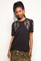 T-shirt Bordada Losan - Preto T-Shirt Joulik 