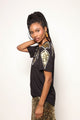 T-shirt Bordada Losan - Preto T-Shirt Joulik 