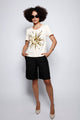 T-shirt Bordada Sun Creme (Revisar tudão) T-Shirt Joulik 