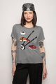T-shirt Bordada Sushi - Mescla Blusa Joulik 