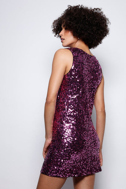 Vestido Mini Bordado Luna Rosa Vestido Joulik 