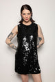 Vestido Mini Bordado Sole Preto Vestido Joulik 