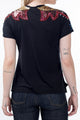 T-shirt Bordada Austin - Preto T-Shirt Joulik 